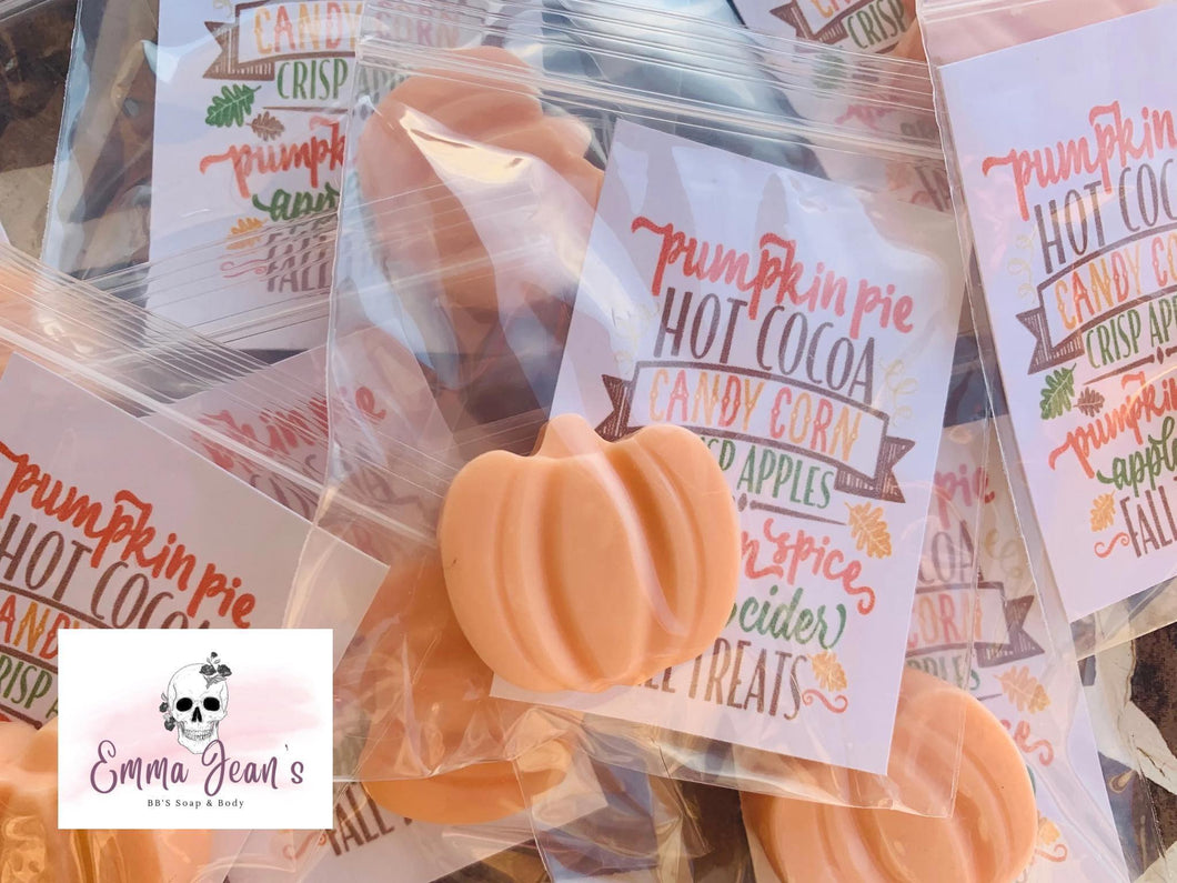 Wholesale - Fall Pumpkin Mini Soaps (Pack of 10)