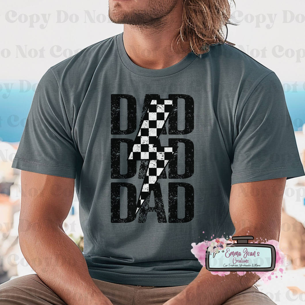 Mens Checkered Dad Shirt
