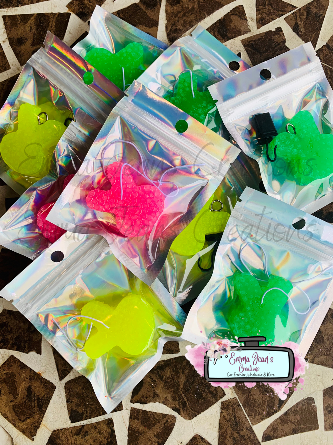 Wholesale Mini Bunny Vent Clips (Pack of 10)