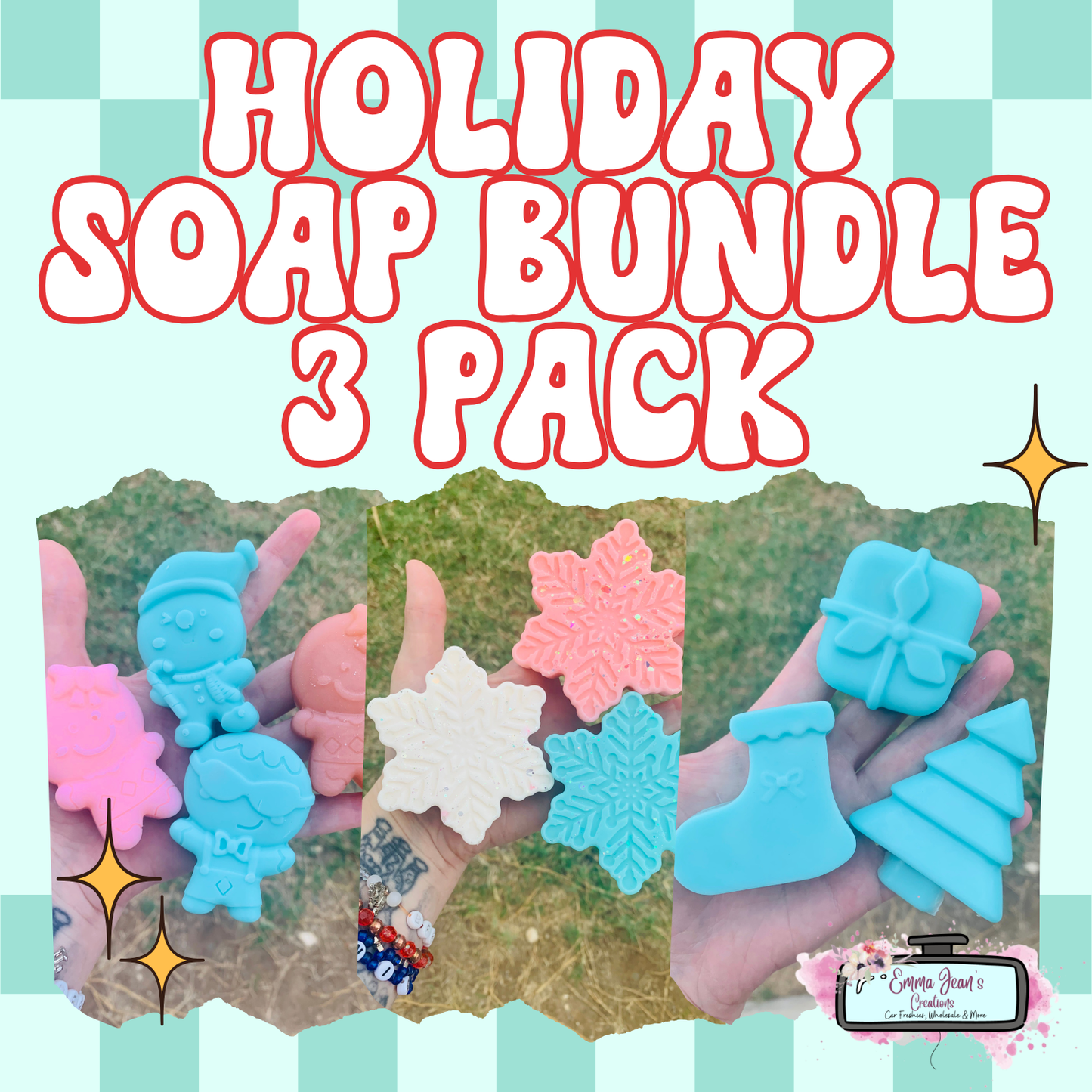 Holiday Soap Bundle (Pack Of 3)