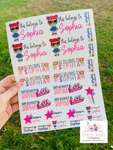 Load image into Gallery viewer, Kids Label Stickers
