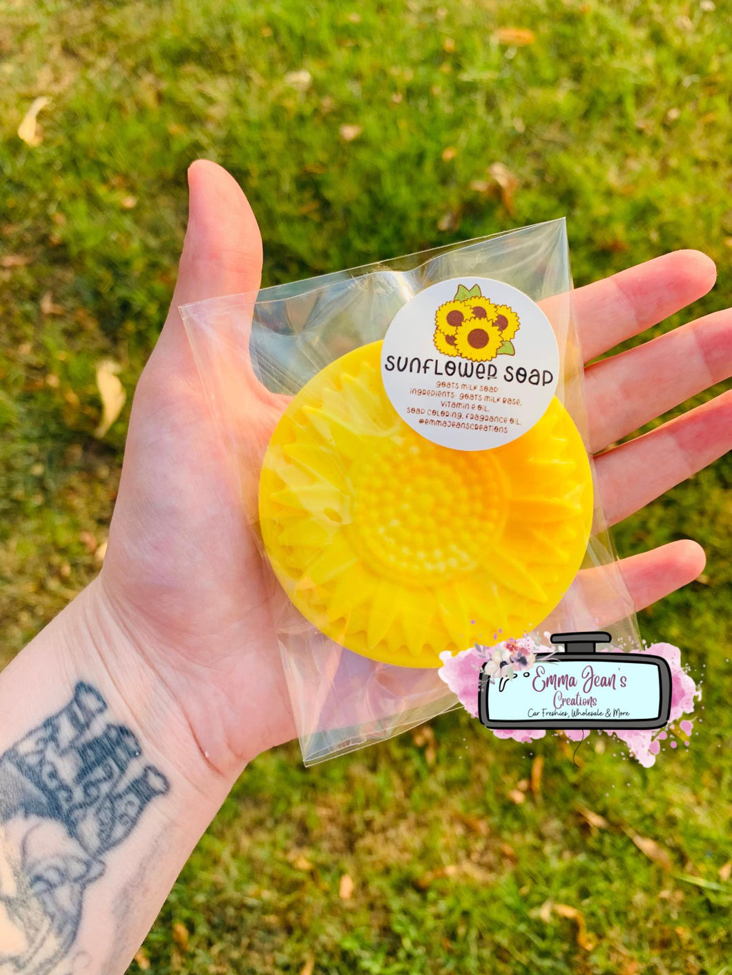 Wholesale Large Sunflower Soaps (Pack Of 5)