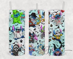 Horror Stitch Tumbler