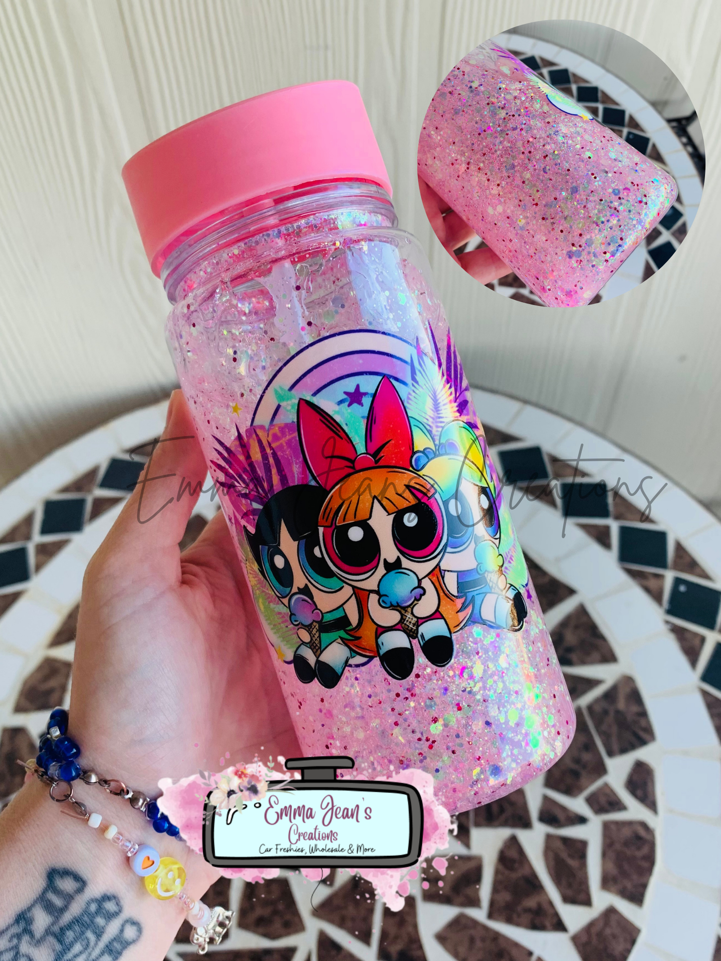 Powerpuff Girls Snow Globe Cup