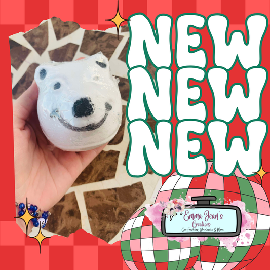 Christmas Polar Bear Bath Bomb