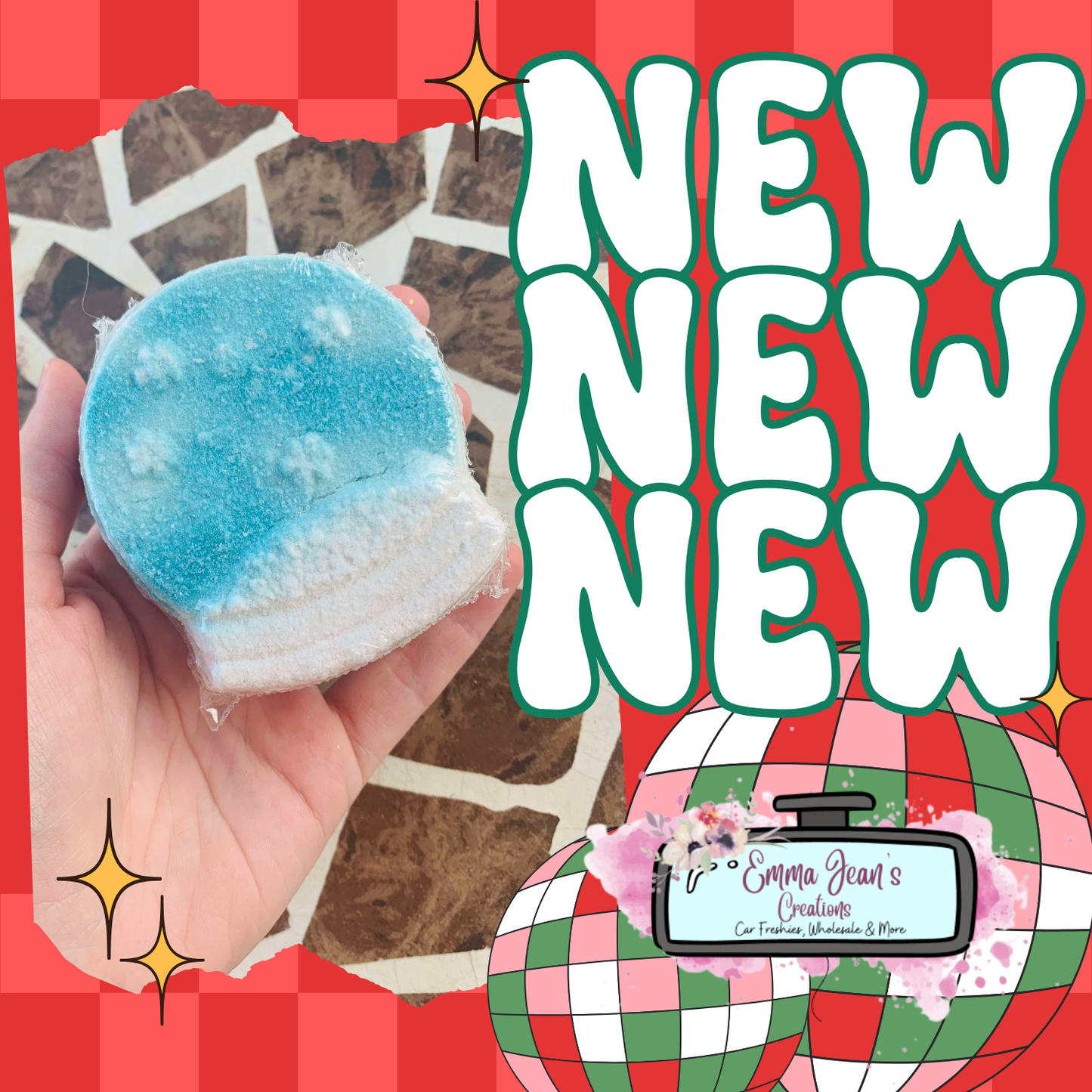 Snowglobe Bath Bomb