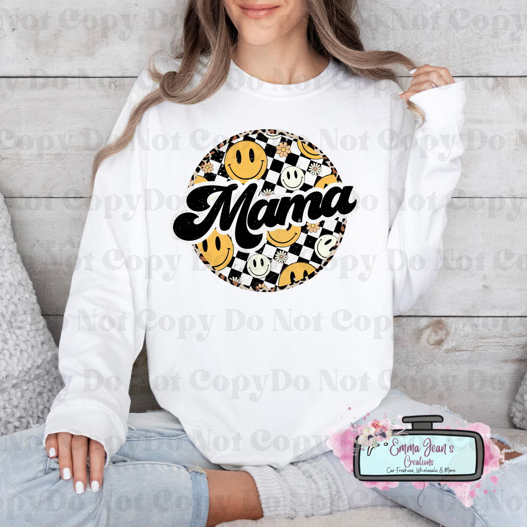 Smiley Mama Womens Shirt