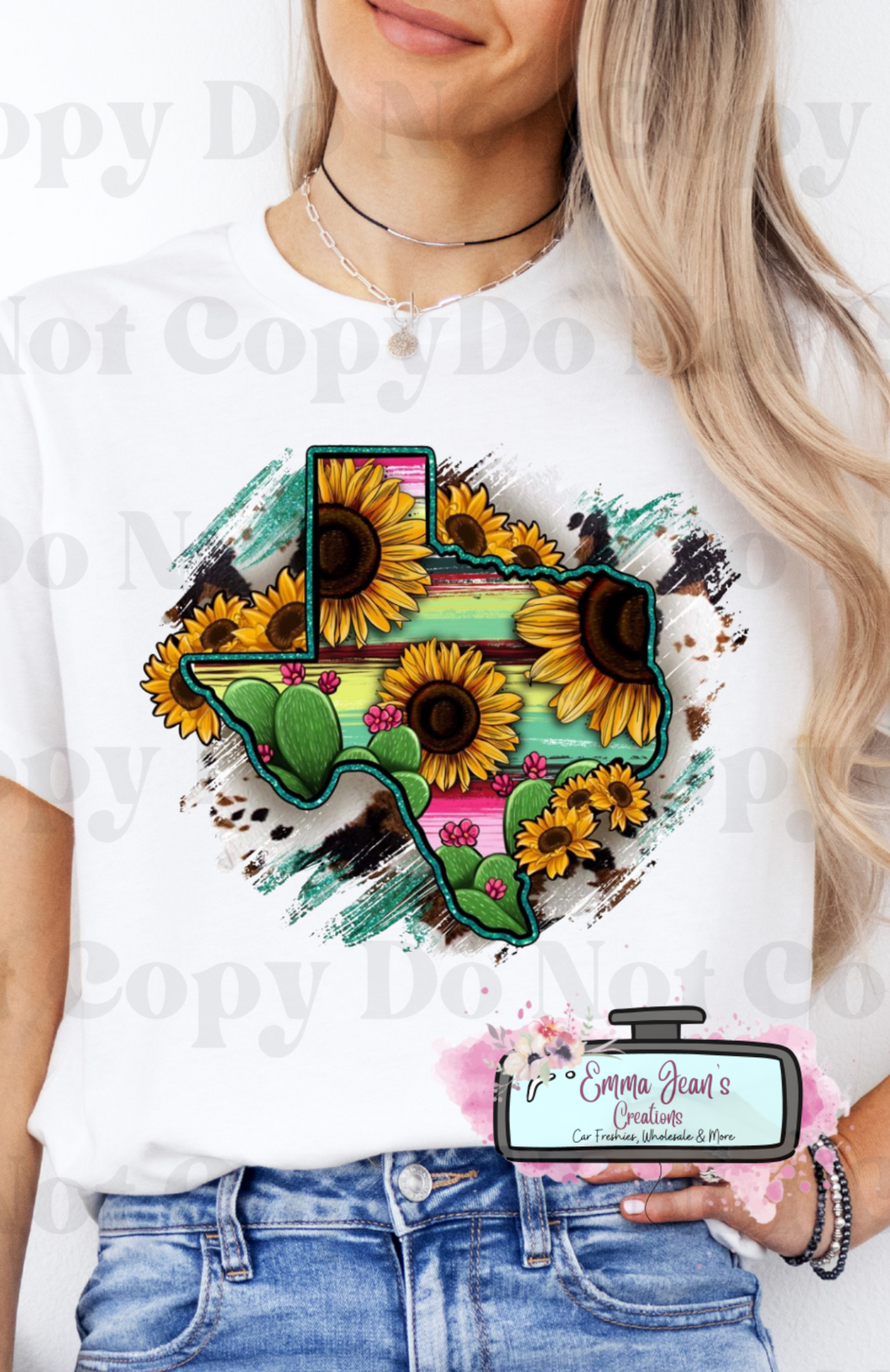 Texas Sunflowers Womens Shirt
