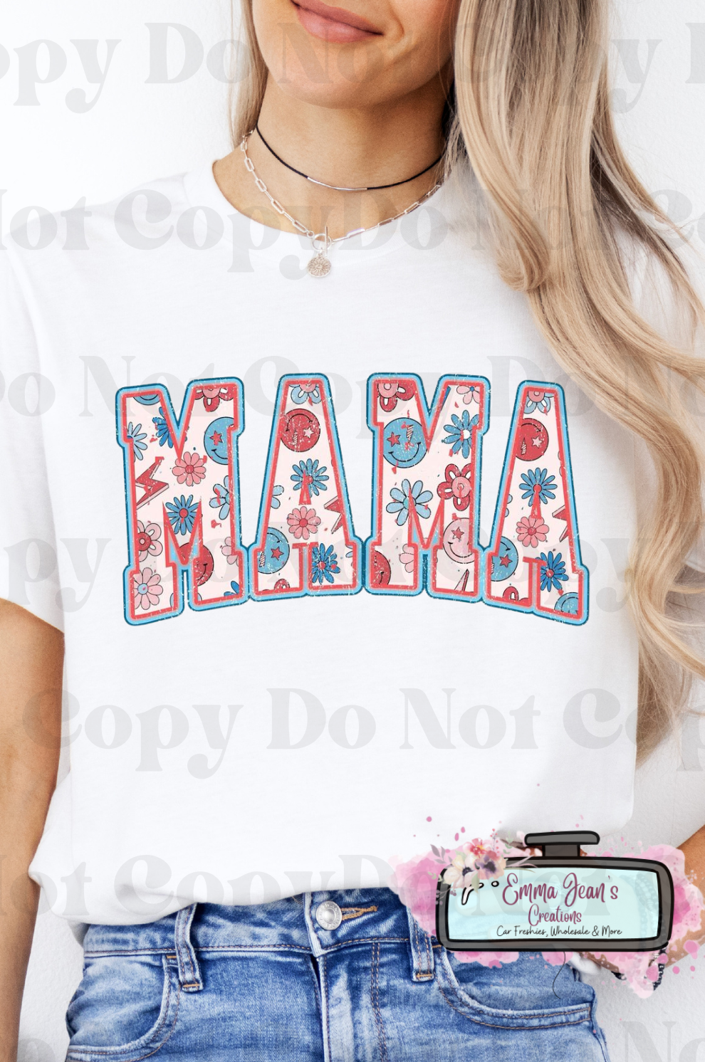 Mama American Themed Womens Shirt