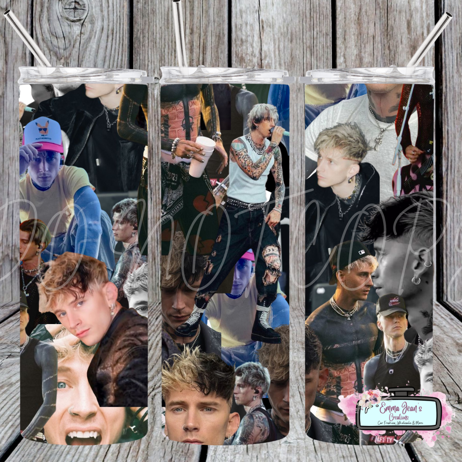 New MGK Collage Tumbler