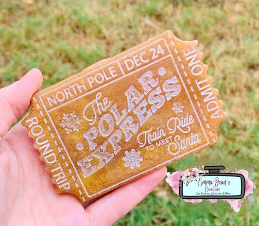 Polar Express Ticket Soap