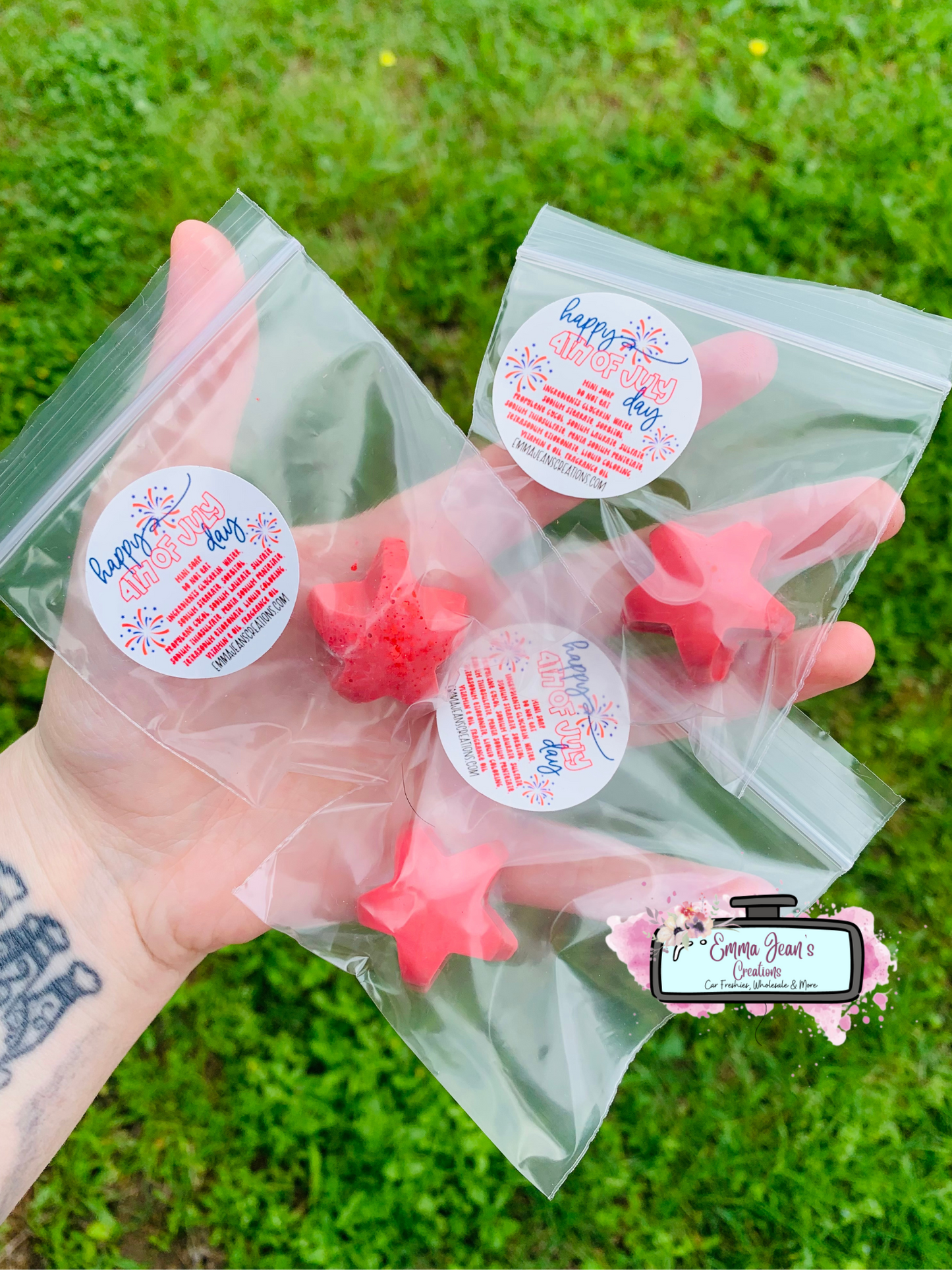 Wholesale - Mini Star Soaps