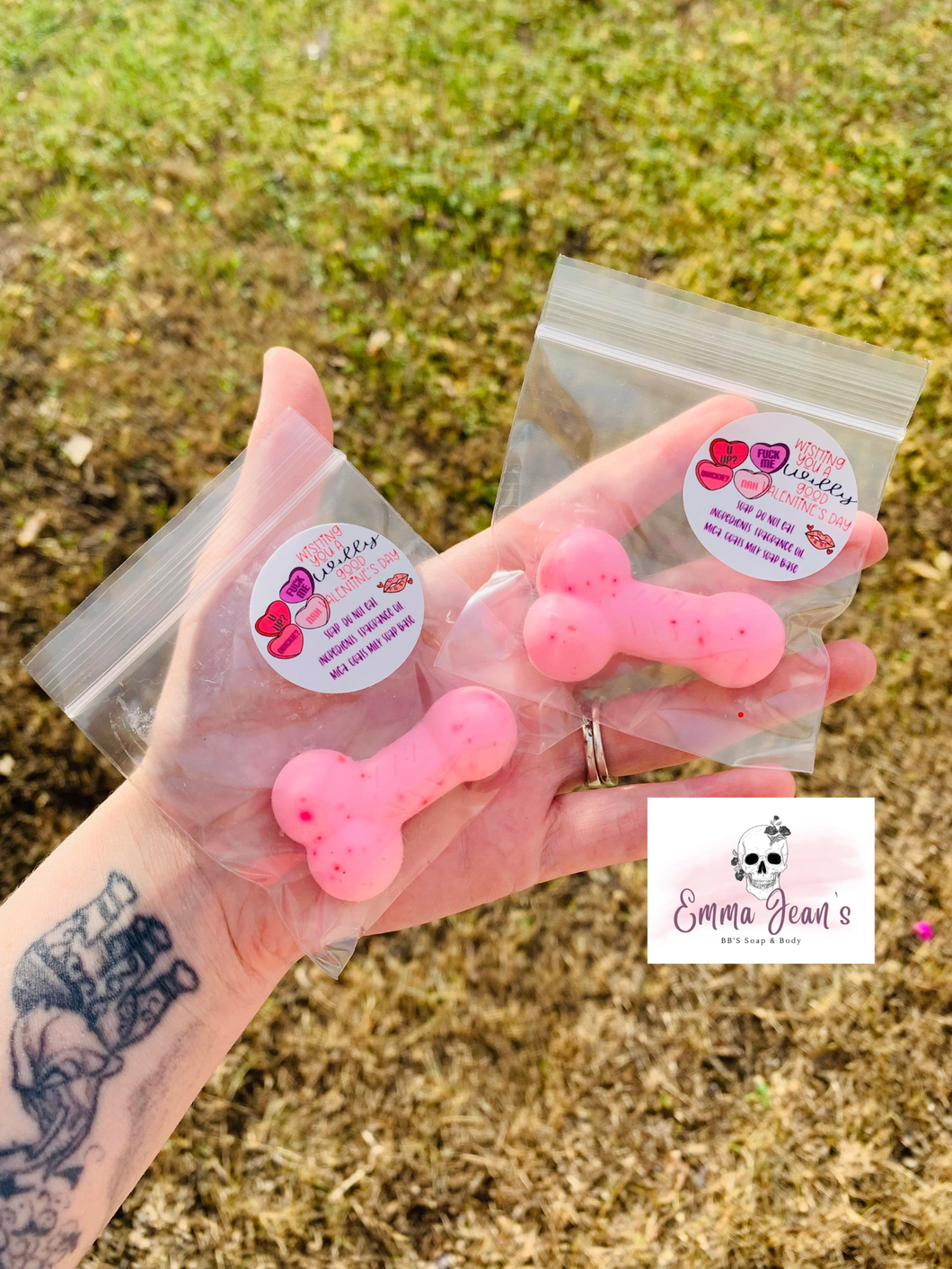 Wholesale- Mini Peen Themed Soaps (Pack of 10)