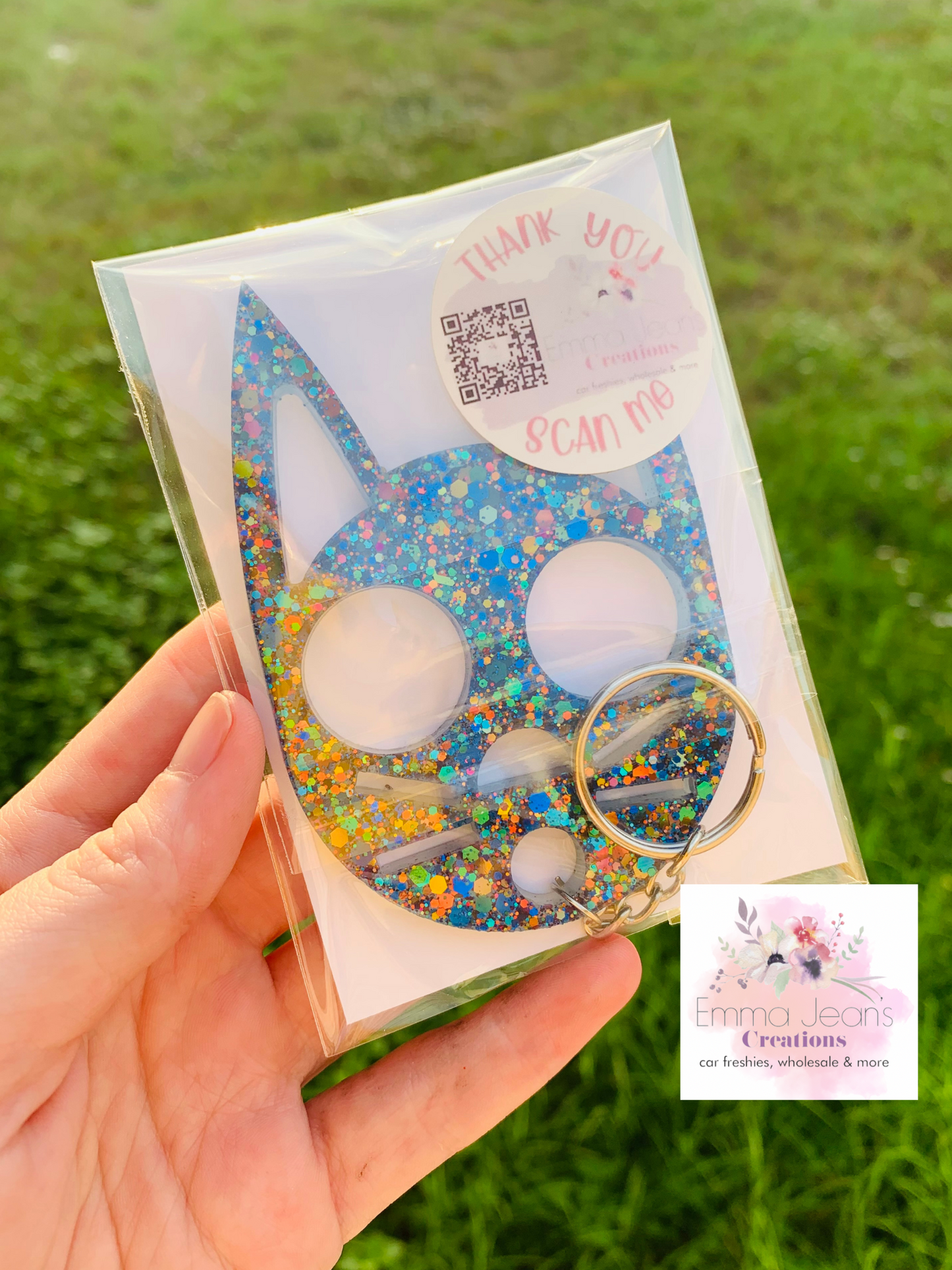 Kitty Self Defense Keychain