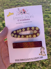 Load image into Gallery viewer, Epoxy Hair Clips- Princess
